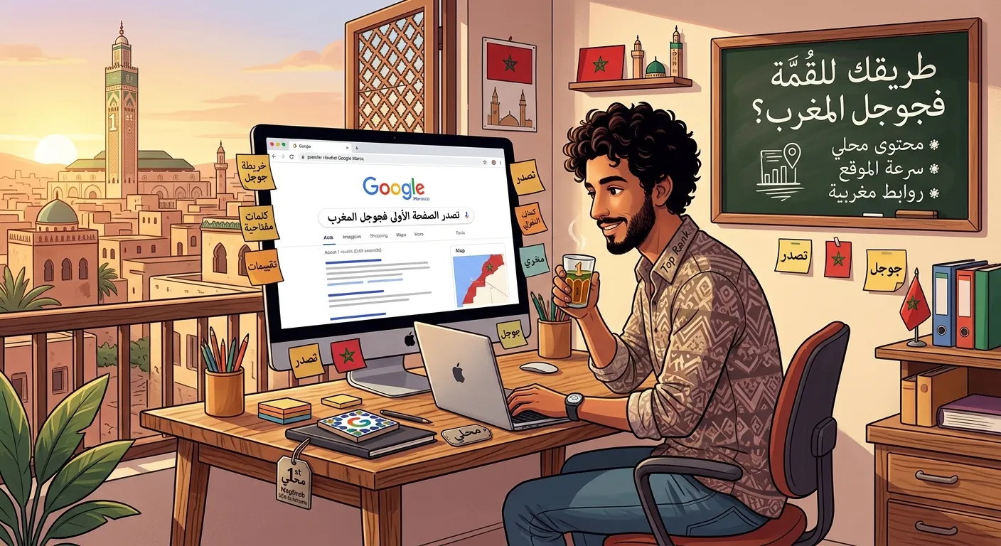 كيف تظهر في الصفحة الأولى من Google في المغرب؟