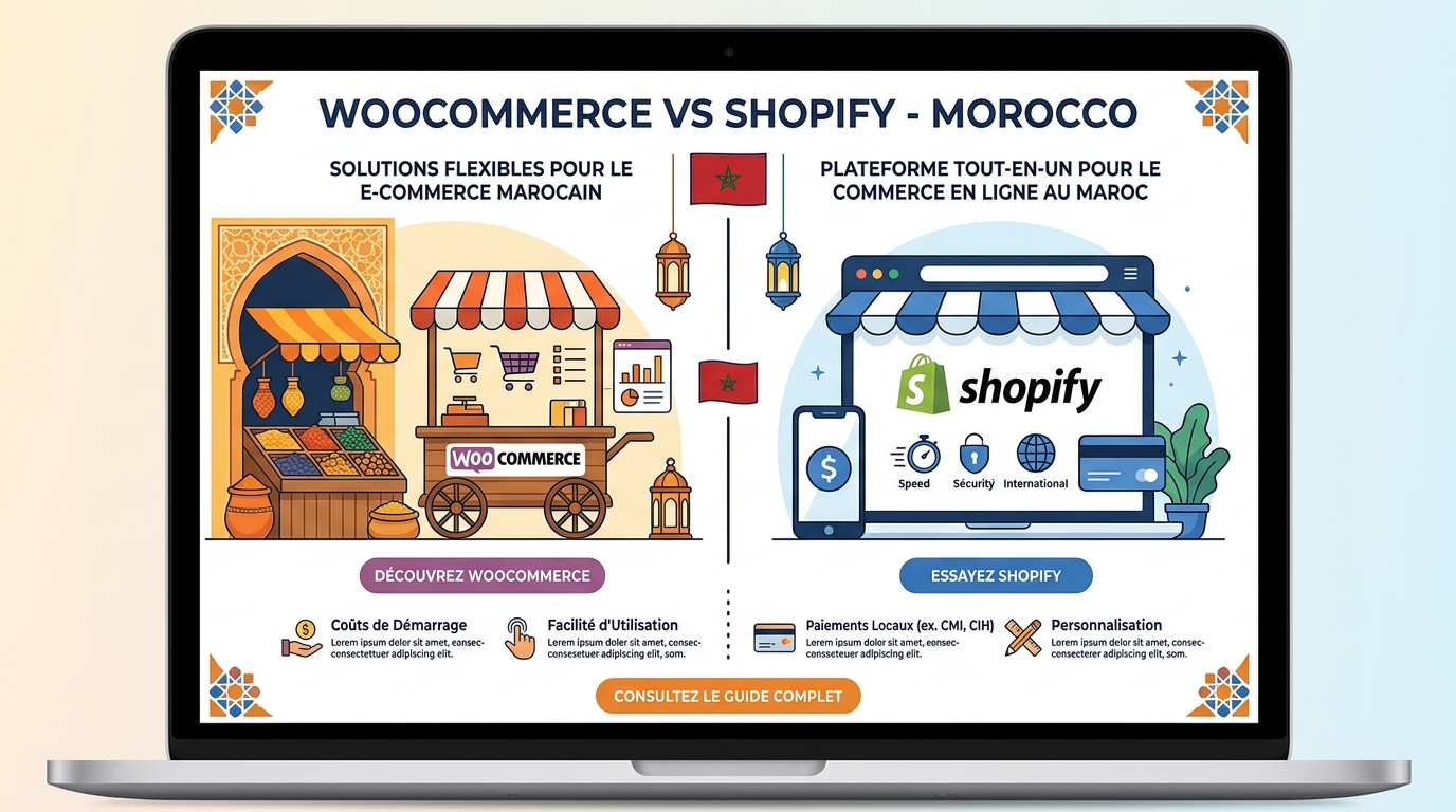WooCommerce أم Shopify: أيهما أفضل للمتاجر المغربية؟